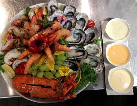 Claudies Restaurant - Sumptuous Seafood Platter with Lobster,Fresh ...