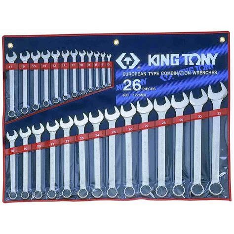 SPANNER SET 26PC COMBINATION 6-32MM - Passionate Tools