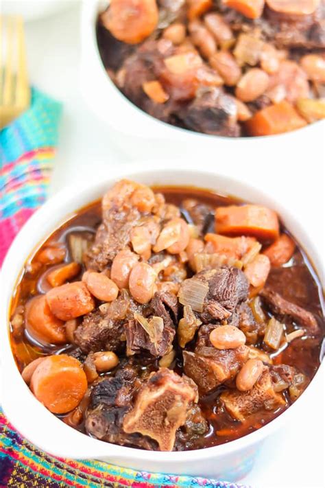 Best Instant Pot Braised Oxtail Stew Recipe - Savory Thoughts