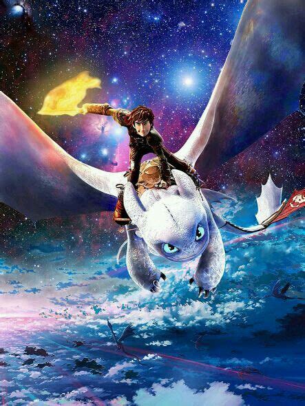 The night fury white Httyd Dragons, Dreamworks Dragons, Disney And ...