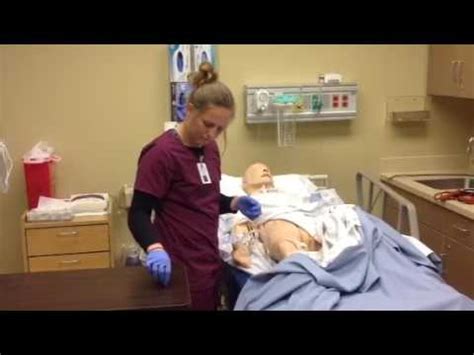 Foley catheter removal - YouTube