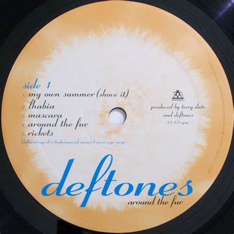 Deftones - Around The Fur - New Vinyl - High-Fidelity Vinyl Records and ...