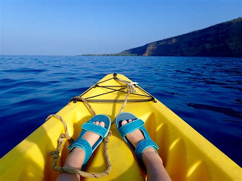 Kayaking Kealakekua Bay | my daughter's feet as we start acr… | Flickr