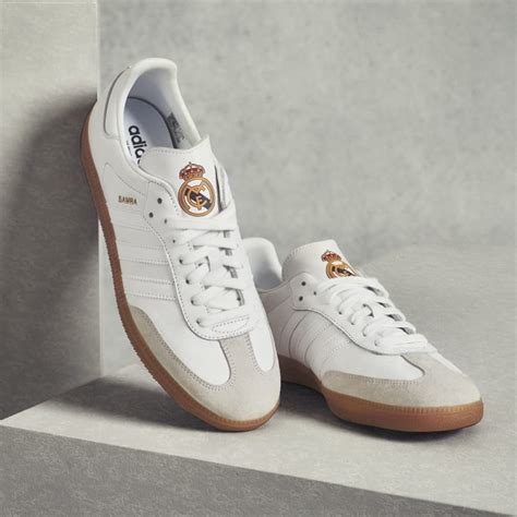 adidas SAMBA Real Madrid Shoes - White | Men's Lifestyle | adidas US