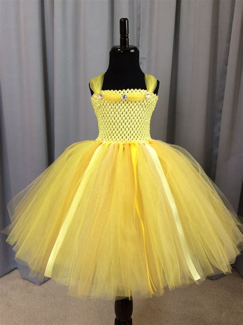 Yellow princess tutu dress, tutu dress for girls, princess dresses for ...