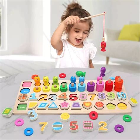 العاب خشبية، تعليميه للاطفال | Montessori toys, Kids wooden toys, Games ...