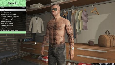 Download New set of tattoos for Franklin for GTA 5