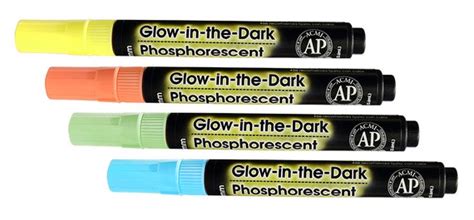 DecoFabric Glow-in-the-Dark Fabric Markers Green by StitchinStash