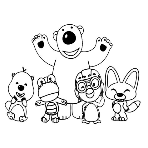 Pororo: Coloring Pages & Books - 100% FREE and printable!