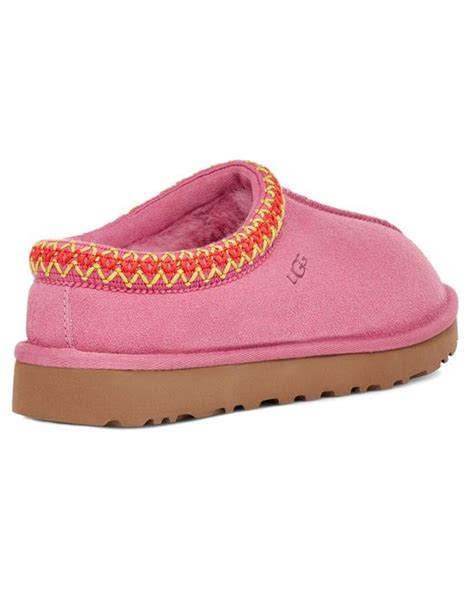 UGG Wool Tasman Slippers in Pink - Lyst