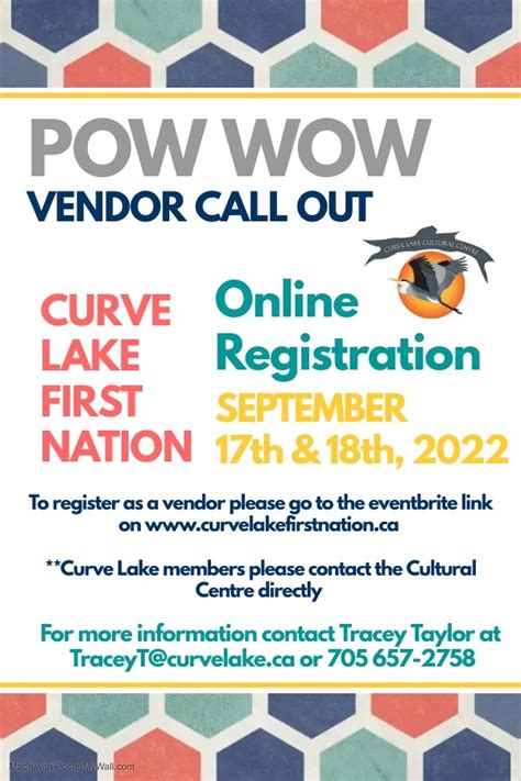 Powwow Vendor Call Out – Curve Lake First Nation