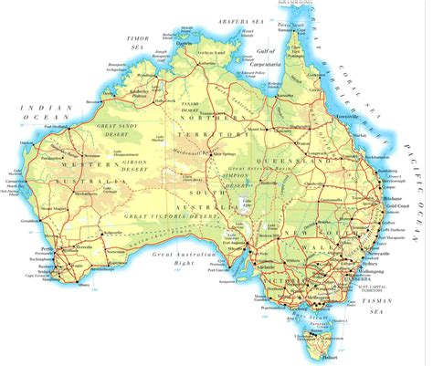 Australia Map