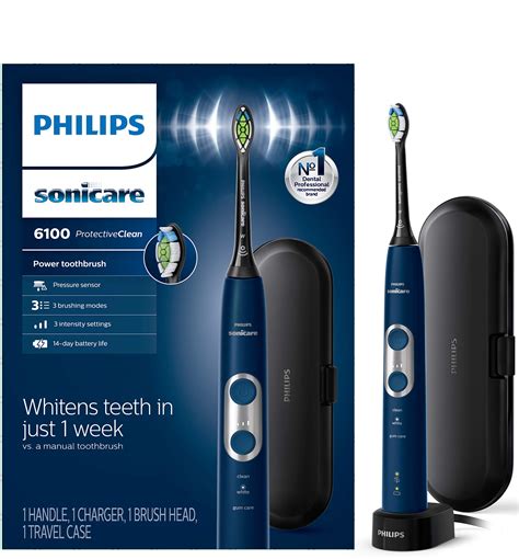 Philips Sonicare ProtectiveClean 6100 Rechargeable Electric Power ...