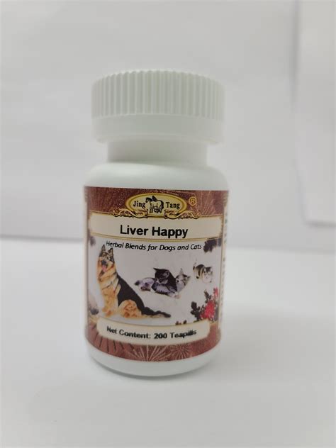 Jing Tang Herbals: Liver Happy 200 teapills (1 bottle) – PAC Pet