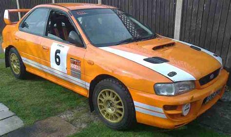 Subaru Impreza GC8 RA stage rally car 6 speed Simtek (Rally winning