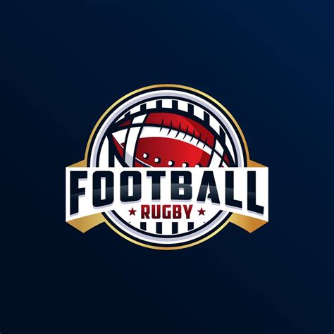 Rugby, Football Club Logo Design 15087947 Vector Art at Vecteezy