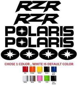 POLARIS RZR 570 800 850 1000 STICKERS DECALS QUAD (#318) | eBay