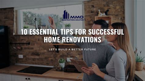 10 Essential Tips for Successful Home Renovations