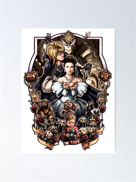 "Labyrinth Movie Fan Art" Poster for Sale by Unknwnartst13 | Redbubble