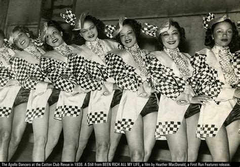 Apollo Dancers at the Cotton Club Revue 1938 | Harlem renaissance ...