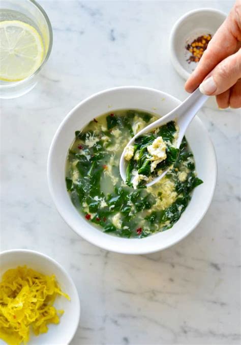 3 Minute Spinach Egg Drop Soup | Easy Recipe Paleo Gluten Free ...