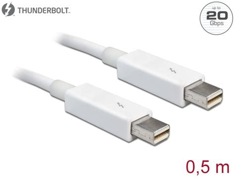 Delock Products 83165 Delock Thunderbolt™ 2 cable 0.5 m white