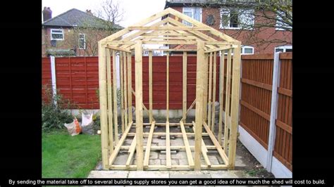 10x10 wood shed plans Clearance