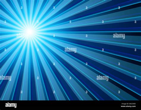 background - rays of light blue black Stock Photo - Alamy