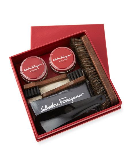 Salvatore Ferragamo Men's Leather Shoe Cleaning Kit