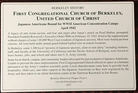 Berkeley Historical Plaque Project – First Congregational Church of ...