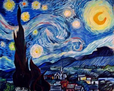 "starry Night", From Vincent Van Gogh (2013), Painting for sale by ...