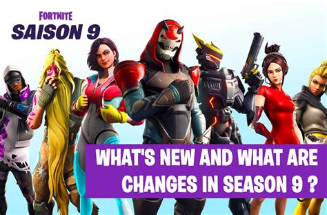 What’s new and what are changes in season 9 of Fortnite | Kill The Game