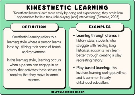 25 Kinesthetic Learning Examples (2024)