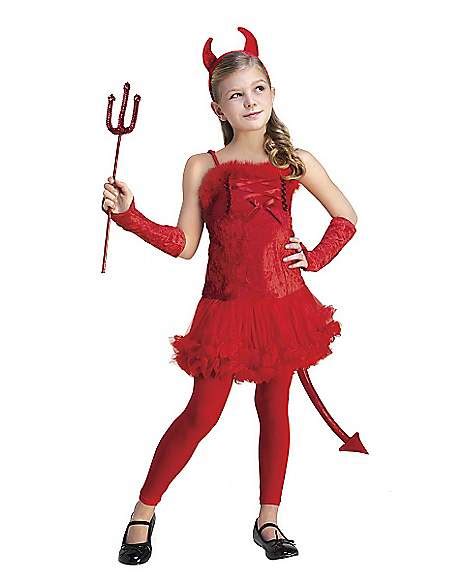 Kids Red Devil Costume - Spirithalloween.com