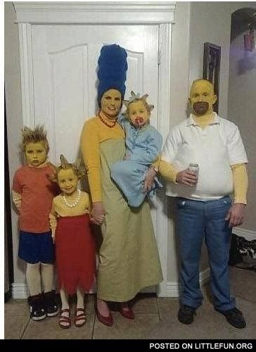 LittleFun - Simpsons family costumes