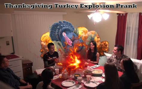 Thanksgiving prank (Turkey Bomb Prank) click on the pic to see the ...