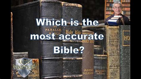 Which is the most accurate Bible? - YouTube