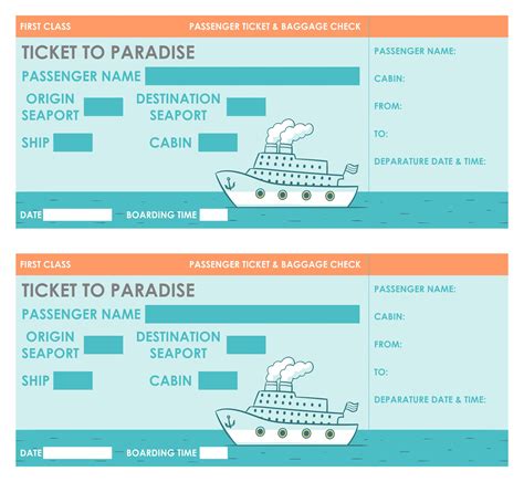 Carnival Ticket Templates - 10 Free PDF Printables | Printablee