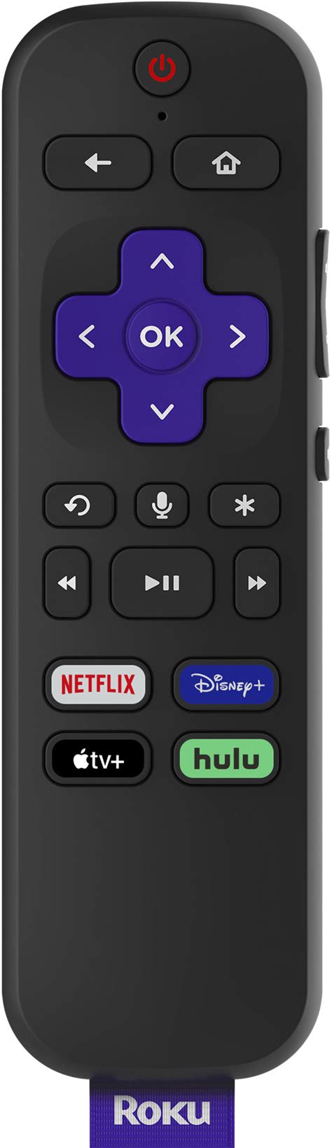 Roku Voice Remote Black RCAL7R - Best Buy