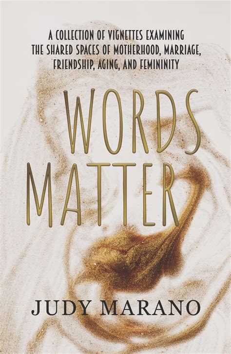 Words Matter: A collection of vignettes examining the shared spaces of ...