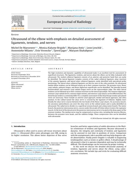 - European Journal of Radiology