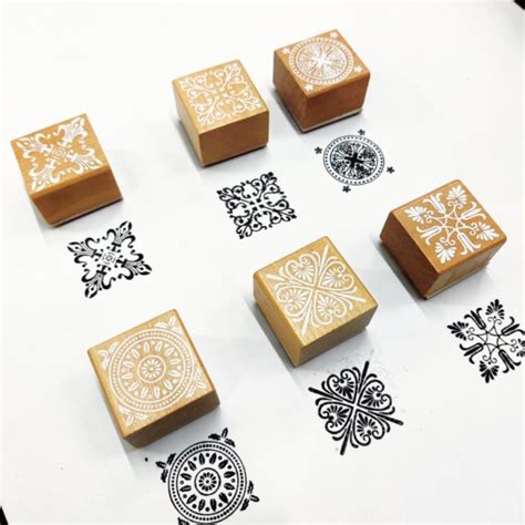 Square Designer Stamp - Crafteroof