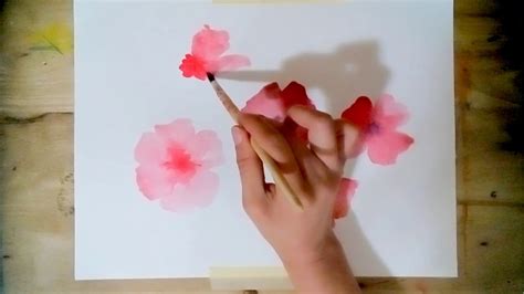 Tutorial - Painting Watercolor Flowers - for Beginners - YouTube