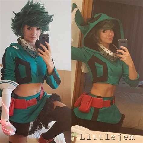 Female Deku from My Hero Academia cosplay by LittleJem #myheroacademia ...