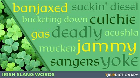 70+ Irish Slang Words and Phrases That Are Great Craic | YourDictionary