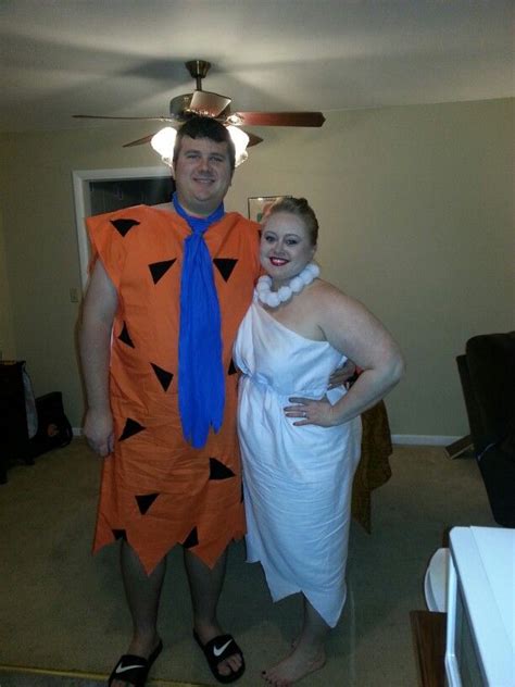 DIY Fred & Wilma Flintstone Costumes