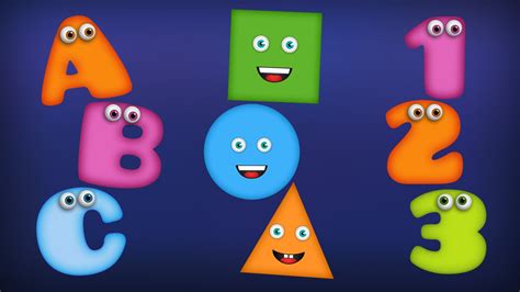 ABC Song, Numbers Song, Colors Song and Shapes Song for children ...