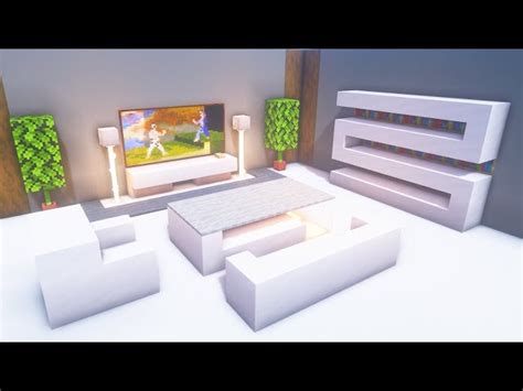 Cool Living Rooms In Minecraft | Cabinets Matttroy