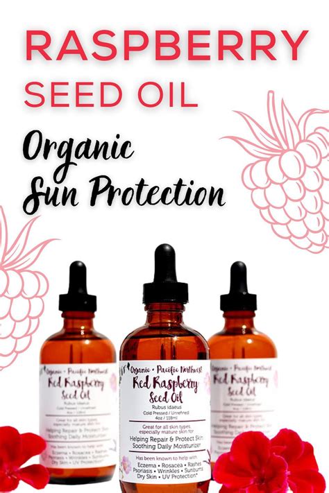 Organic Red Raspberry Seed Oil | topsyblends | Raspberry seed oil, Red ...