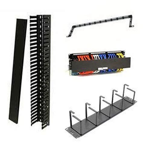 Patch Panel Cable Management | Server Rack Cable Organizers